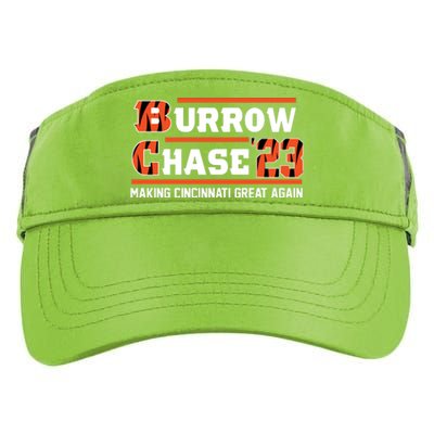 Burrow Chase Making Cincinnati Great Again Ohio Adult Drive Performance Visor