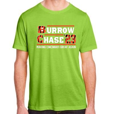 Burrow Chase Making Cincinnati Great Again Ohio Adult ChromaSoft Performance T-Shirt