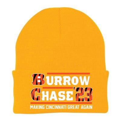 Burrow Chase Making Cincinnati Great Again Ohio Knit Cap Winter Beanie