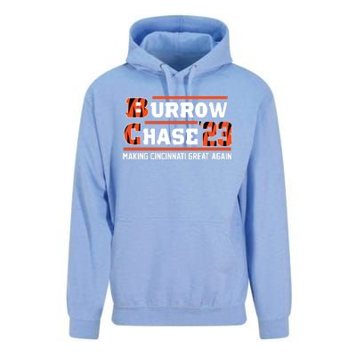 Burrow Chase Making Cincinnati Great Again Ohio Unisex Surf Hoodie