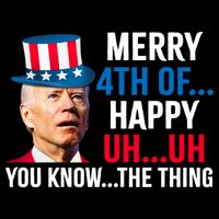 Joe Biden Confused Merry Happy Funny 4th Of July Impact Tech Backpack