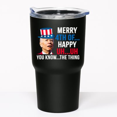 Joe Biden Confused Merry Happy Funny 4th Of July Tumbler