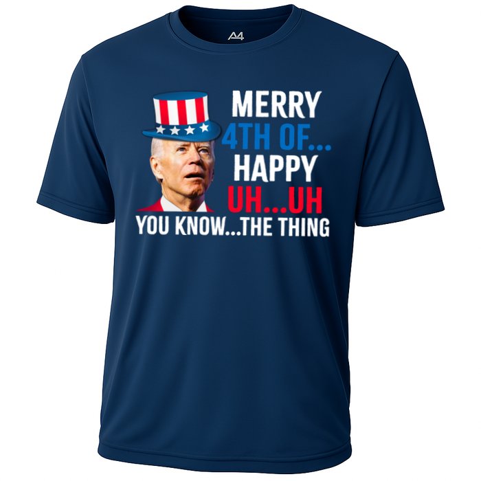 Joe Biden Confused Merry Happy Funny 4th Of July Performance Shirt