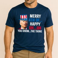 Joe Biden Confused Merry Happy Funny 4th Of July Performance Shirt