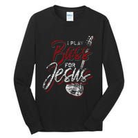 Jesus Bassist Christian Bass Player Bass Guitar Tall Long Sleeve T-Shirt