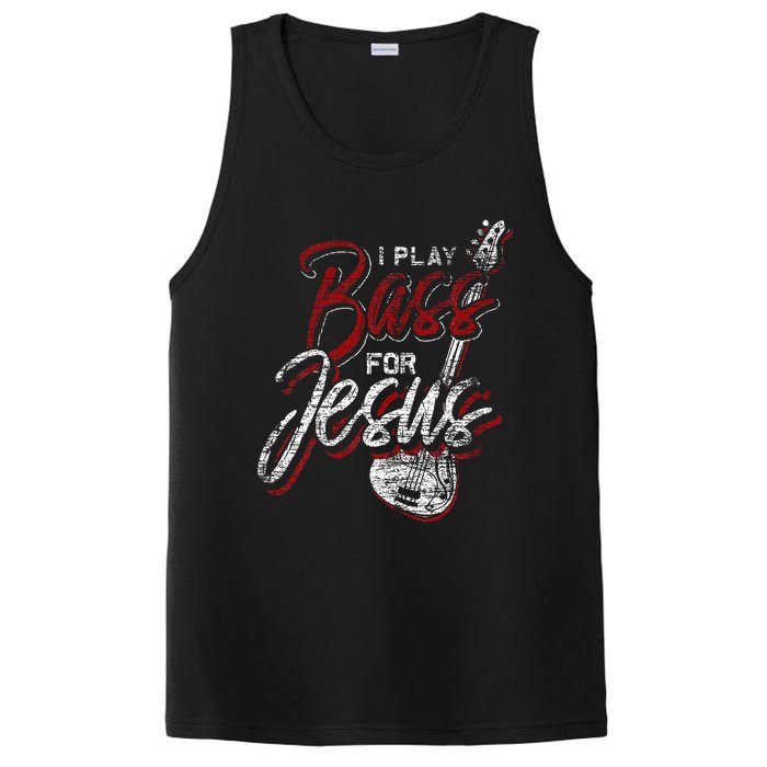 Jesus Bassist Christian Bass Player Bass Guitar PosiCharge Competitor Tank