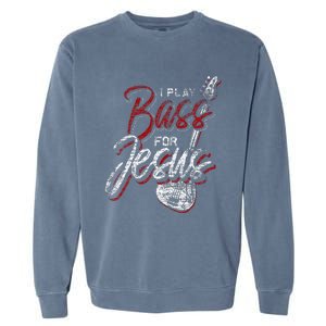 Jesus Bassist Christian Bass Player Bass Guitar Garment-Dyed Sweatshirt