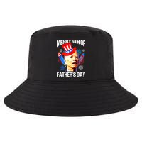 Joe Biden Confused Merry 4th Of Fathers Day Fourth Of July Cool Comfort Performance Bucket Hat