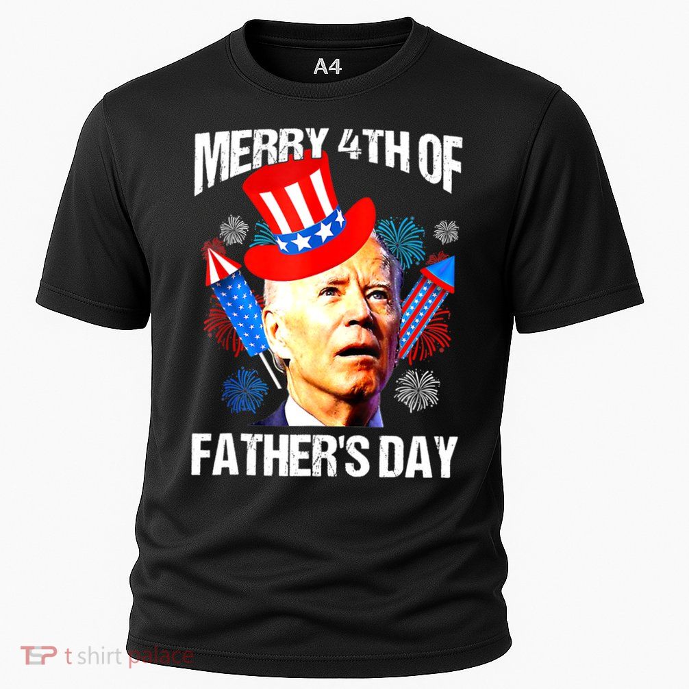 Joe Biden Confused Merry 4th Of Fathers Day Fourth Of July Performance Shirt