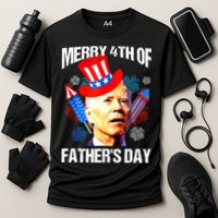 Joe Biden Confused Merry 4th Of Fathers Day Fourth Of July Performance Shirt