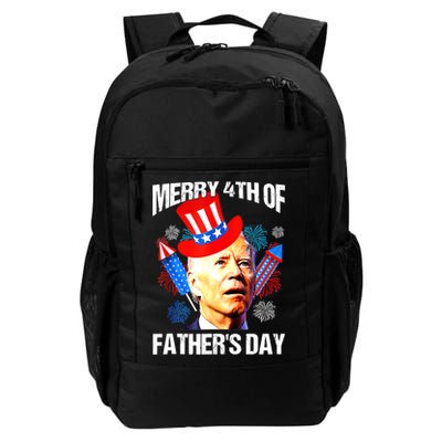 Joe Biden Confused Merry 4th Of Fathers Day Fourth Of July Backpack