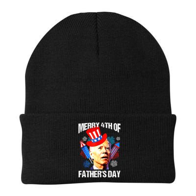 Joe Biden Confused Merry 4th Of Fathers Day Fourth Of July Beanie