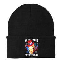 Joe Biden Confused Merry 4th Of Fathers Day Fourth Of July Beanie