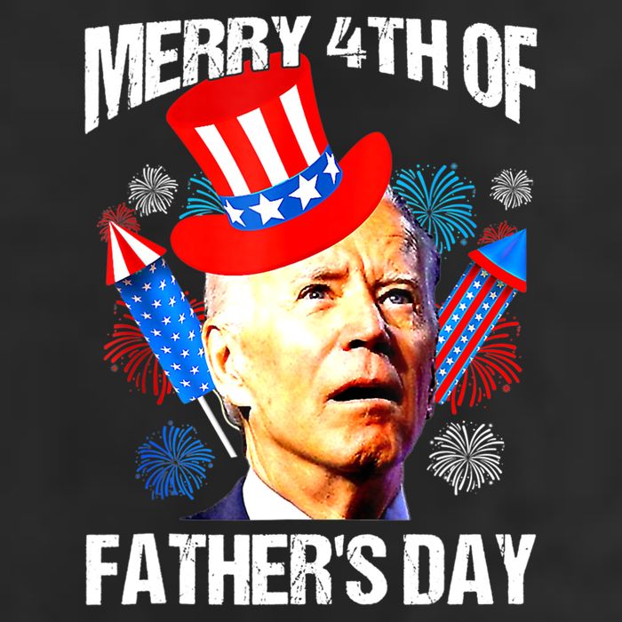 Joe Biden Confused Merry 4th Of Fathers Day Fourth Of July Beanie