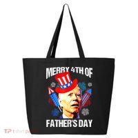 Joe Biden Confused Merry 4th Of Fathers Day Fourth Of July 25L Jumbo Tote