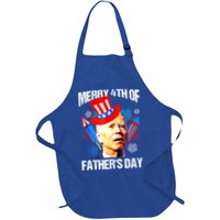 Joe Biden Confused Merry 4th Of Fathers Day Fourth Of July Apron