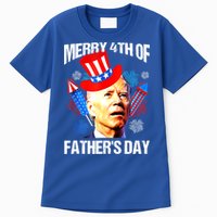 Joe Biden Confused Merry 4th Of Fathers Day Fourth Of July Tall T-Shirt