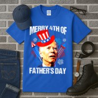 Joe Biden Confused Merry 4th Of Fathers Day Fourth Of July Tall T-Shirt