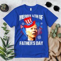 Joe Biden Confused Merry 4th Of Fathers Day Fourth Of July Premium T-Shirt