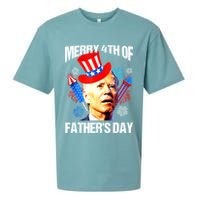 Joe Biden Confused Merry 4th Of Fathers Day Fourth Of July Sueded Cloud Jersey T-Shirt