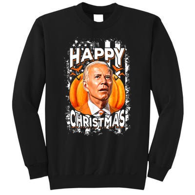 Joe Biden Confused Happy Christmas Funny Halloween Sweatshirt