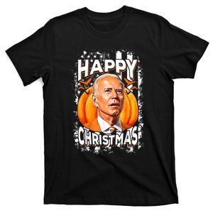 Joe Biden Confused Happy Christmas Funny Halloween T-Shirt