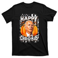 Joe Biden Confused Happy Christmas Funny Halloween T-Shirt