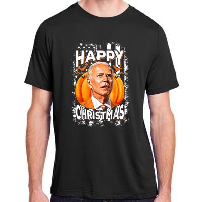 Joe Biden Confused Happy Christmas Funny Halloween Adult ChromaSoft Performance T-Shirt