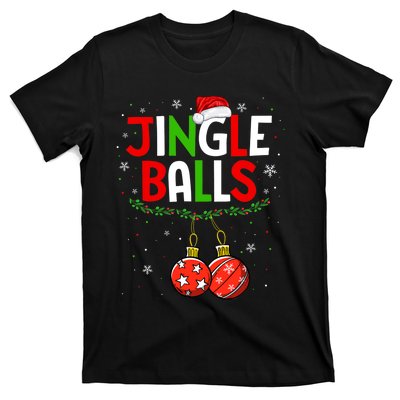 Jingle Balls Christmas Funny Matching Couple Jingle Balls T-Shirt