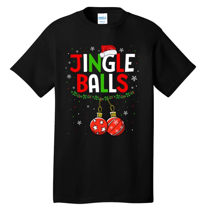 Jingle Balls Christmas Funny Matching Couple Jingle Balls Tall T-Shirt