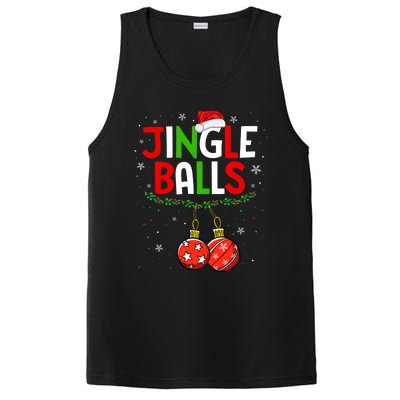 Jingle Balls Christmas Funny Matching Couple Jingle Balls PosiCharge Competitor Tank