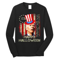 Joe Biden Confused Patriotic Merry Christmas For 4th Of July Long Sleeve Shirt