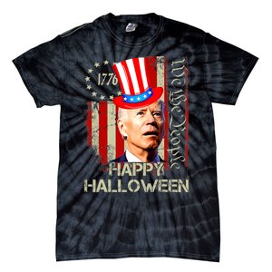 Joe Biden Confused Patriotic Merry Christmas For 4th Of July Tie-Dye T-Shirt