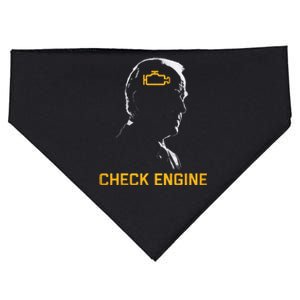 Joe Biden Check Engine USA-Made Doggie Bandana