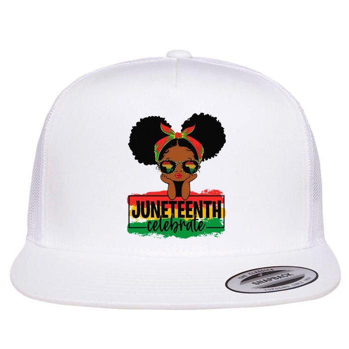Juneteenth Black Celebrate Juneteenth 1865 African Flat Bill Trucker Hat