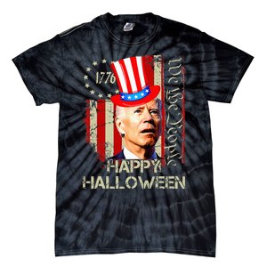 Joe Biden Confused Patriotic Merry Christmas For 4th Of July Tie-Dye T-Shirt