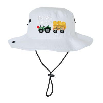 Jingle Bales Christmas Tree Tractor Farmer Farming Family Legacy Cool Fit Booney Bucket Hat