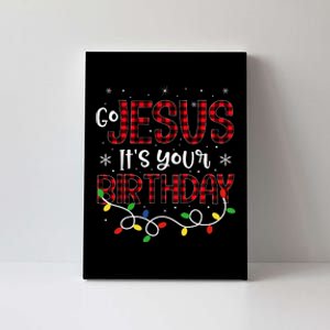 Jesus Birthday Celebration Hilarious Christmas Holiday Gift Canvas