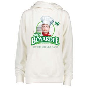 Jeff Boyardee Creepy Jason Womens Funnel Neck Pullover Hood