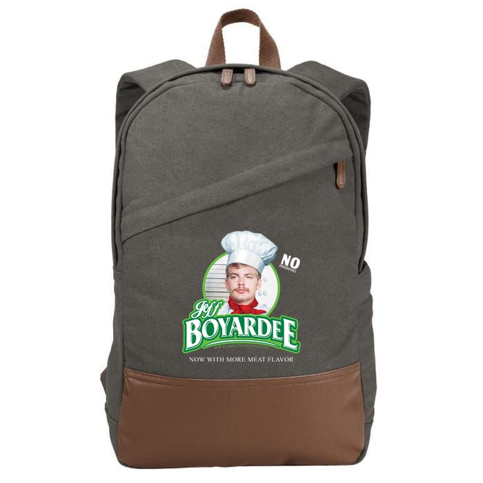 Jeff Boyardee Creepy Jason Cotton Canvas Backpack
