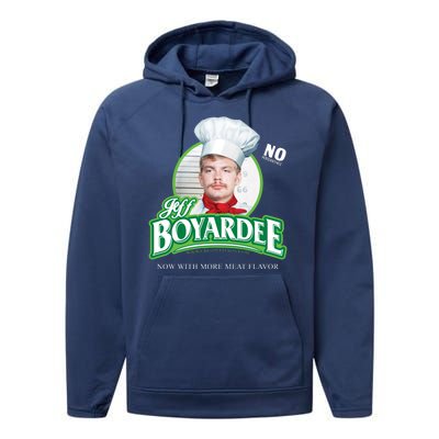 Jeff Boyardee Creepy Jason Performance Fleece Hoodie