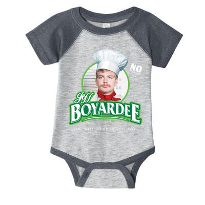 Jeff Boyardee Creepy Jason Infant Baby Jersey Bodysuit