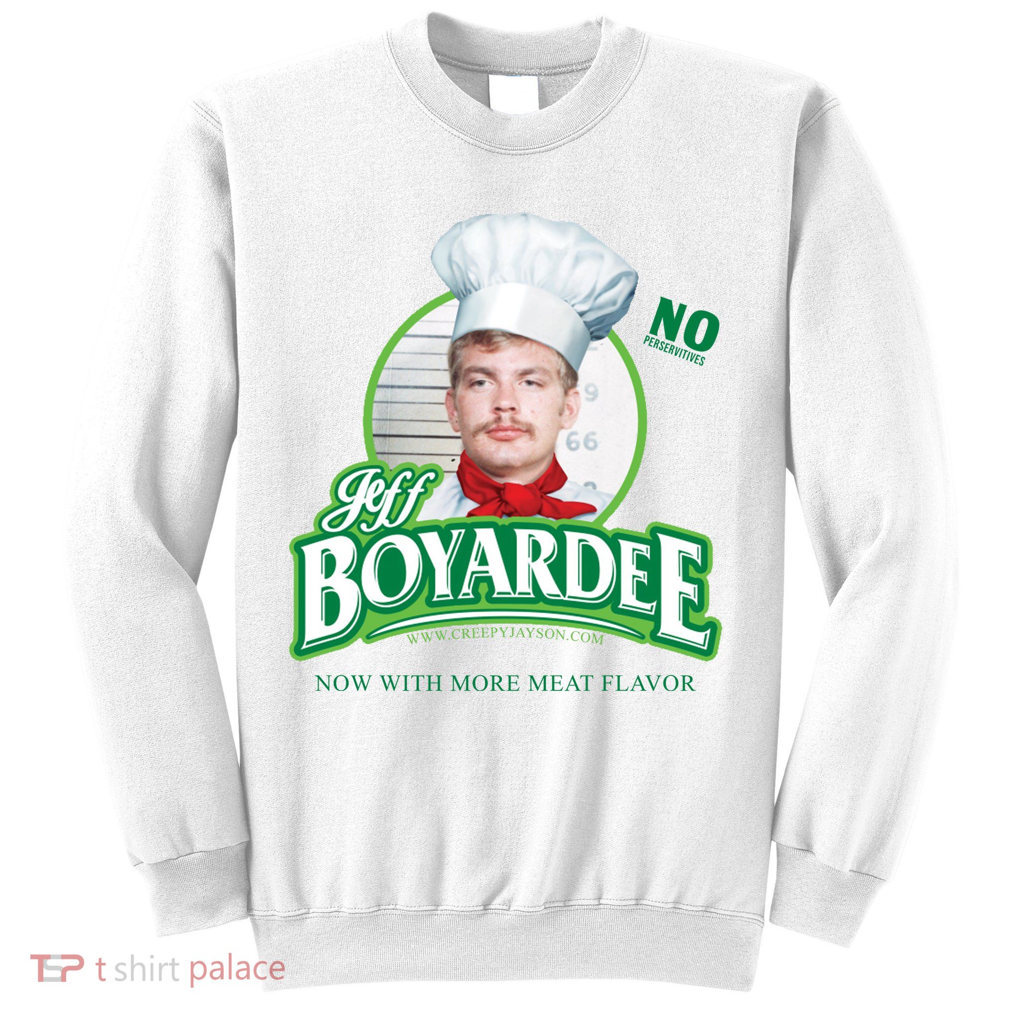 Jeff Boyardee Creepy Jason Sweatshirt