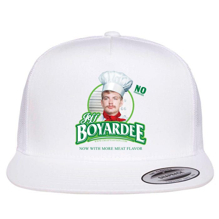 Jeff Boyardee Creepy Jason Flat Bill Trucker Hat