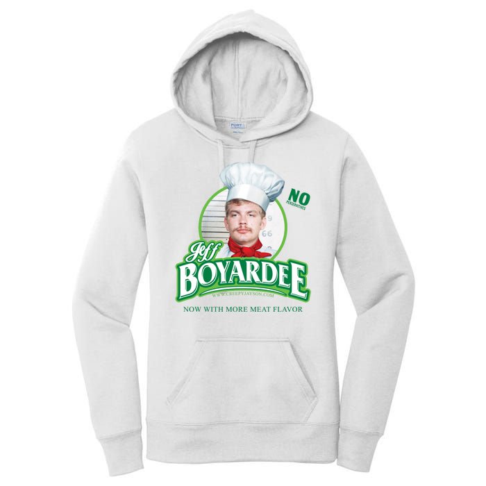 Jeff Boyardee Creepy Jason Women's Pullover Hoodie