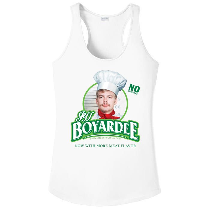 Jeff Boyardee Creepy Jason Ladies PosiCharge Competitor Racerback Tank