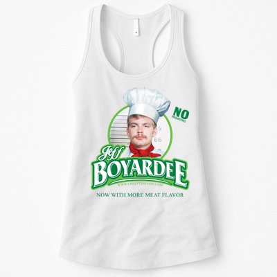 Jeff Boyardee Creepy Jason Womens Tank Top
