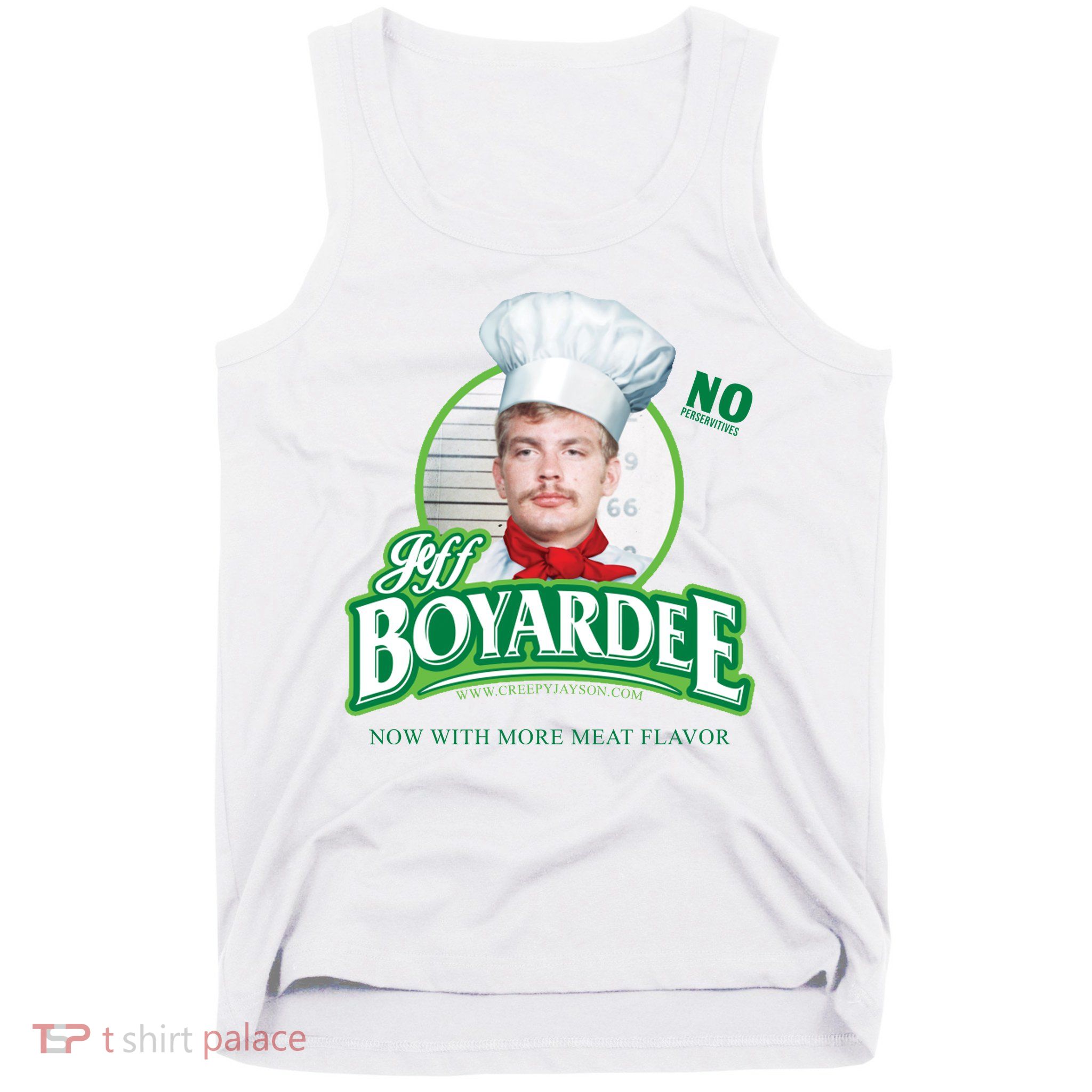 Jeff Boyardee Creepy Jason Tank Top