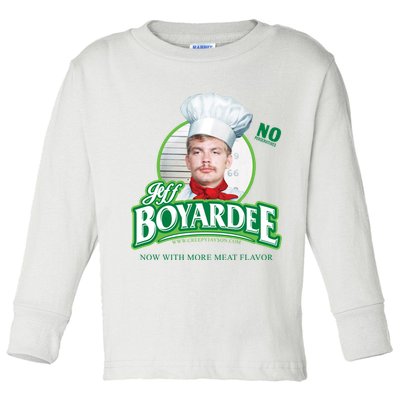 Jeff Boyardee Creepy Jason Toddler Long Sleeve Shirt