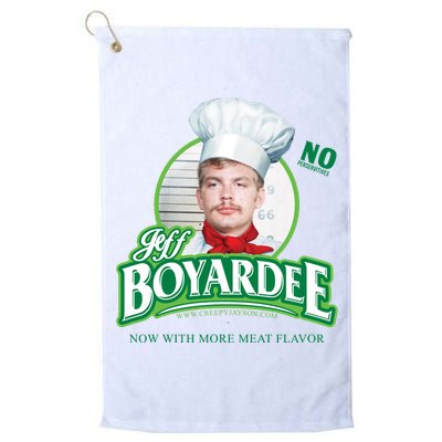 Jeff Boyardee Creepy Jason Golf Towel